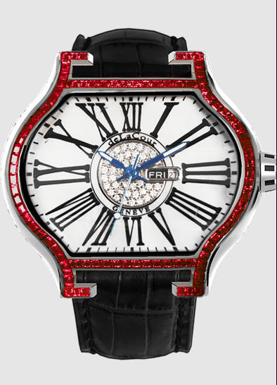 Replica DeLaCour City Romano Ruby WAST2521-0012 Watch